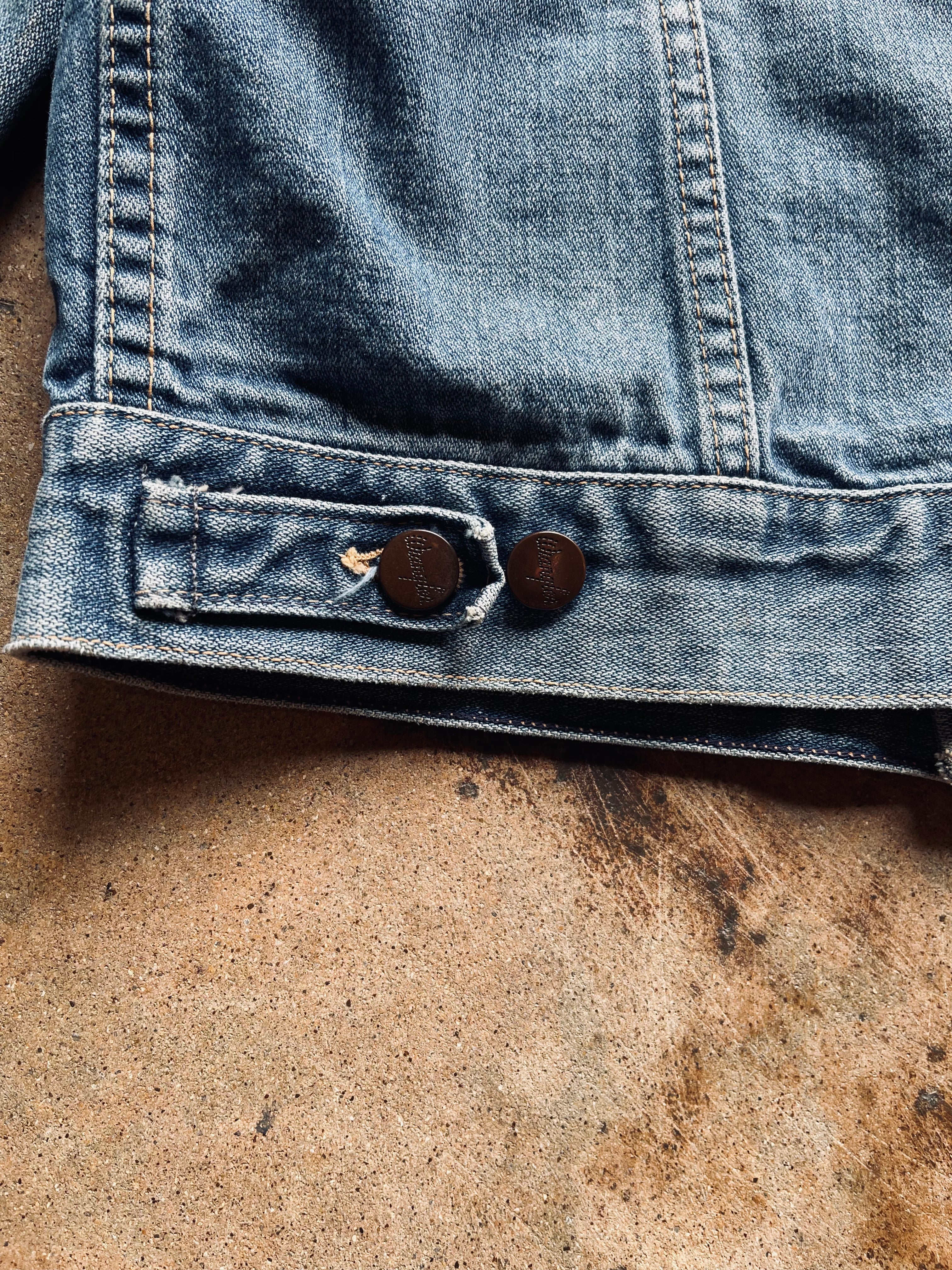 1960s Wrangler Selvedge Denim Jacket | Small