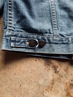 1960s Wrangler Selvedge Denim Jacket | Small