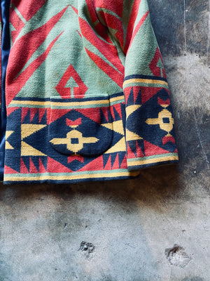 Vintage Handmade Blanket Coat