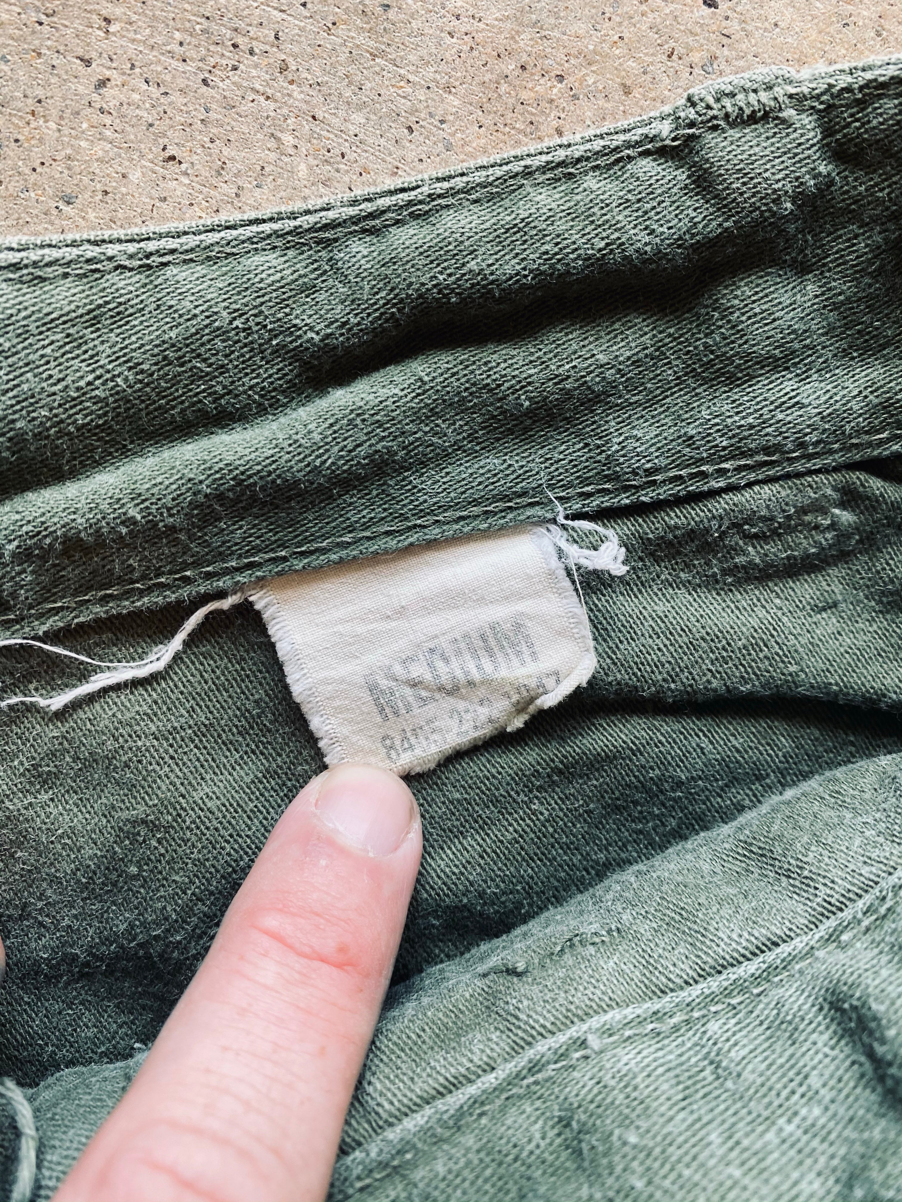 1960s US Army Type-1 Sateen Trouser