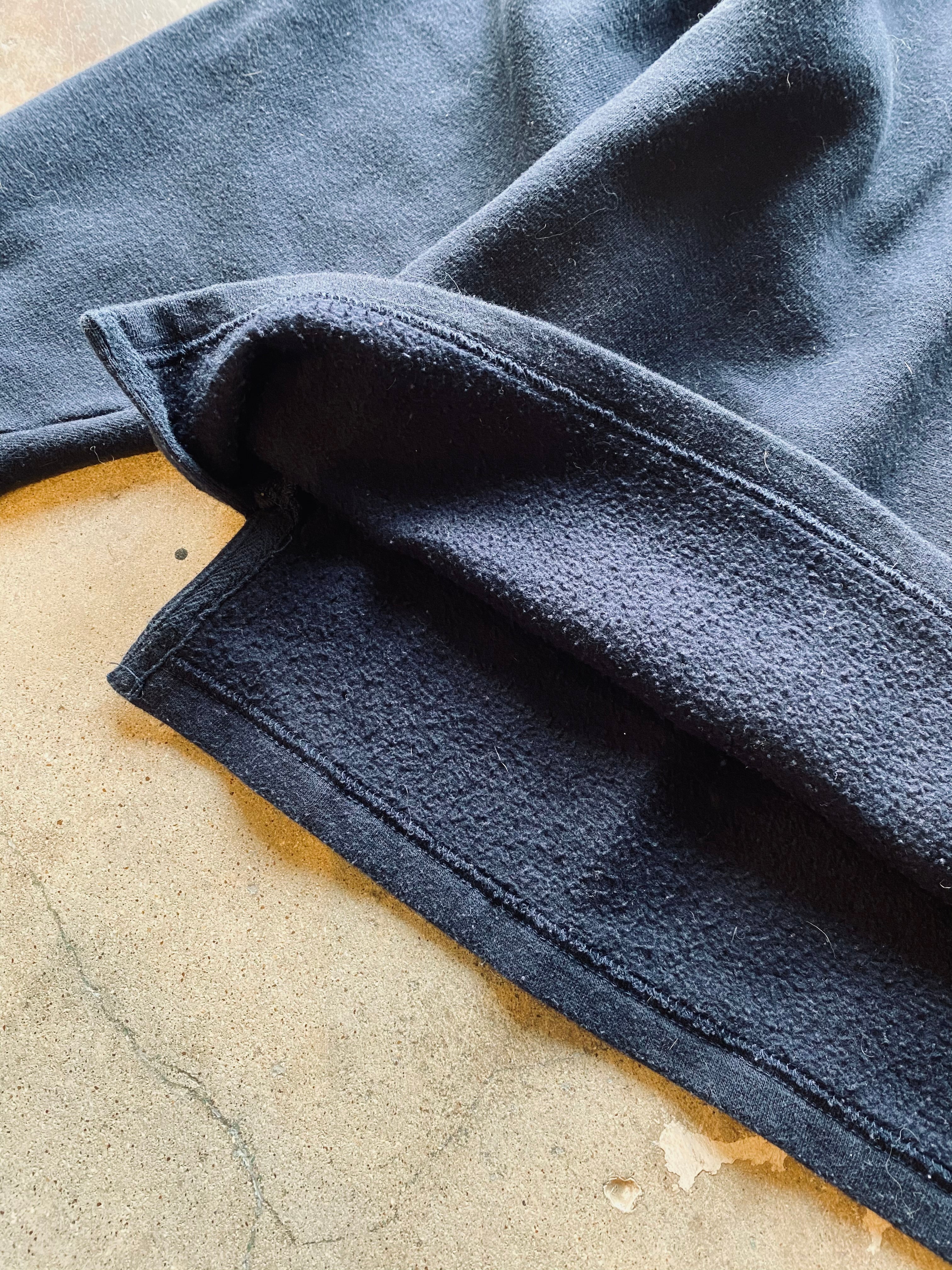 Vintage Cropped Sweatshirt Polo