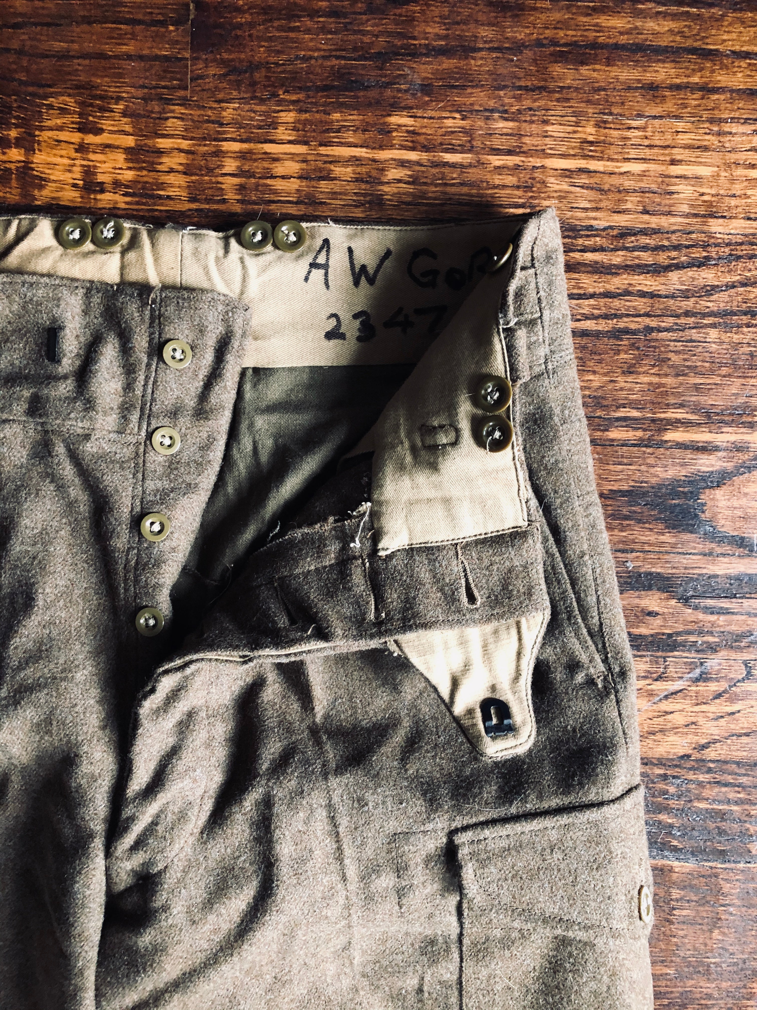 1962 British Army Battledress Trousers | 31R