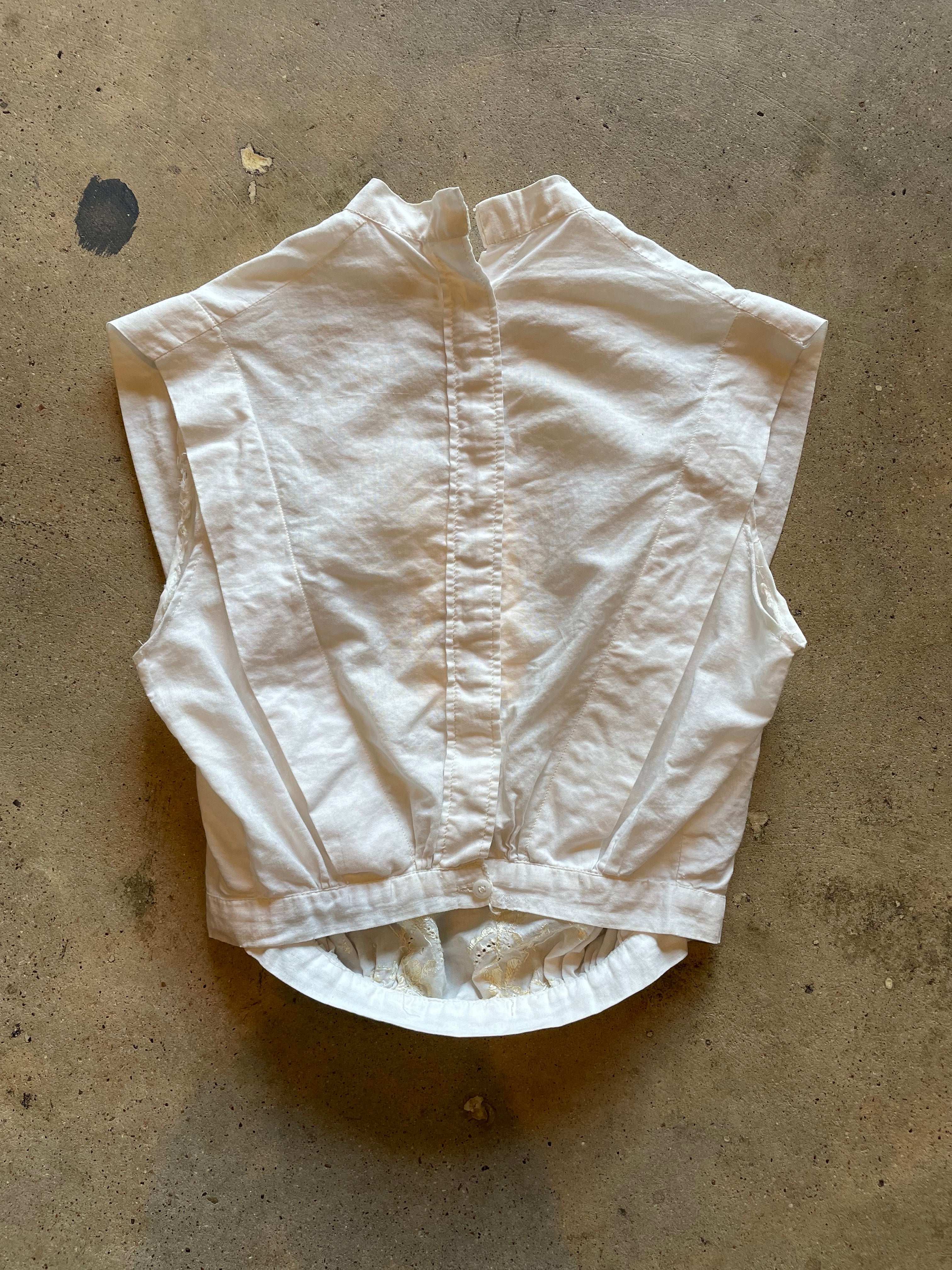 Antique Embroidered Blouse | X-Small