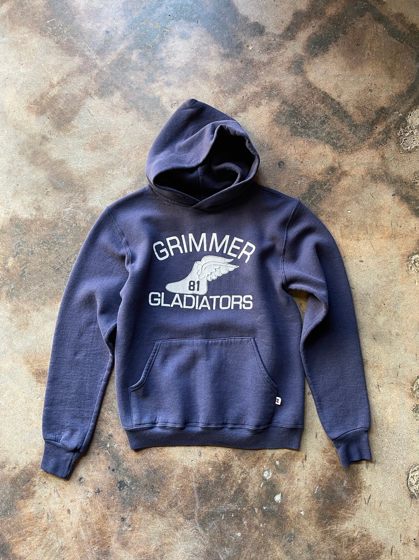 1980’s Russell Athletics Grimmer Gladiators Hoodie | Small