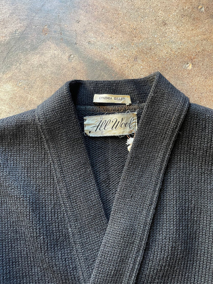 1950’s All Wool “E” Letterman Cardigan | X-Small