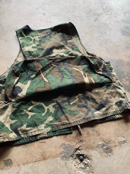 1980s Camouflage Hunting Vest