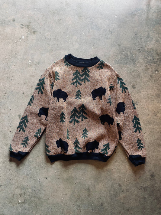 Vintage Sugar Street Weavers Outdoor Themed Sweater