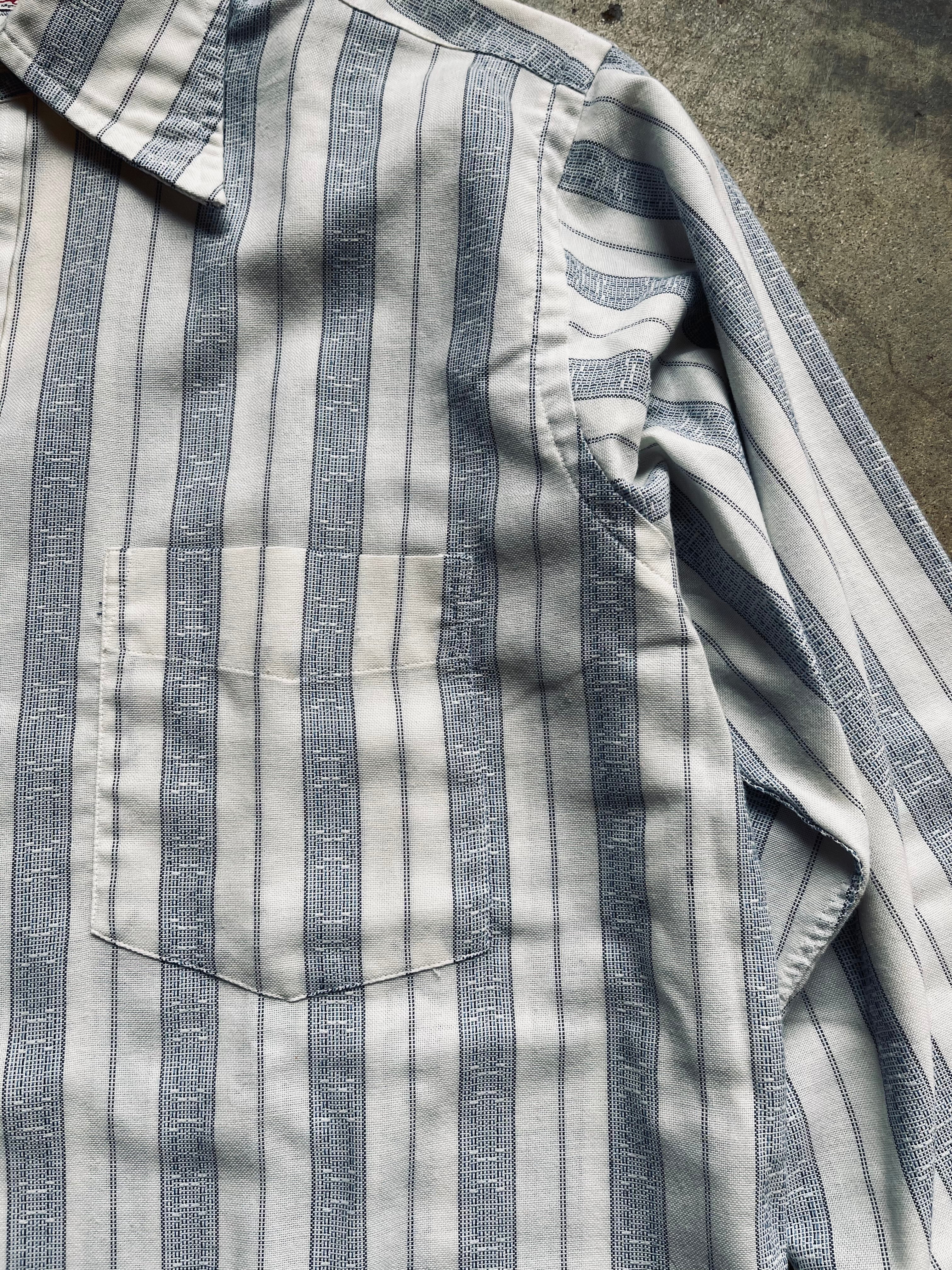 1970s Burkhardt’s Stripe Button Up