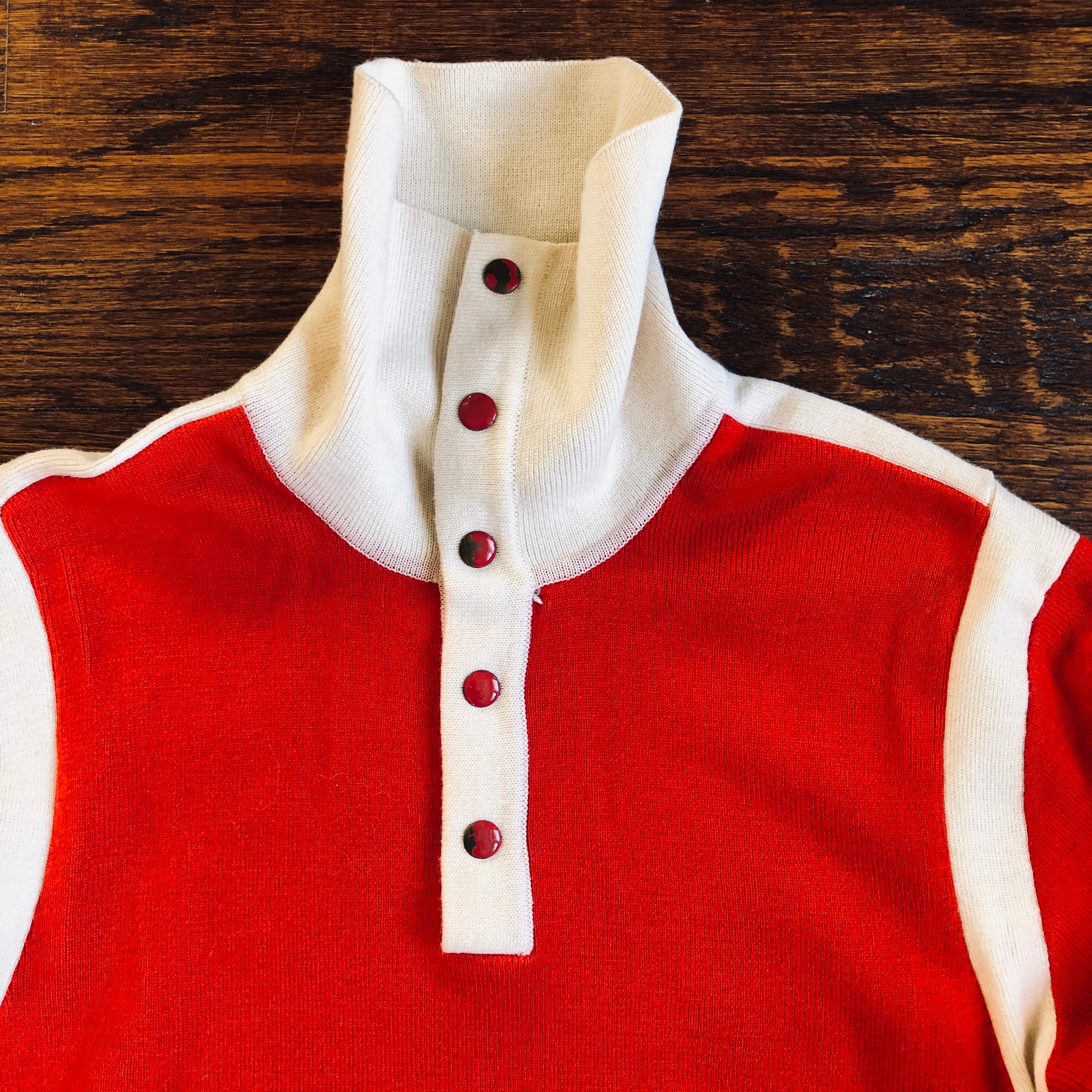 1980’s PMI Snap Turtleneck Sweater