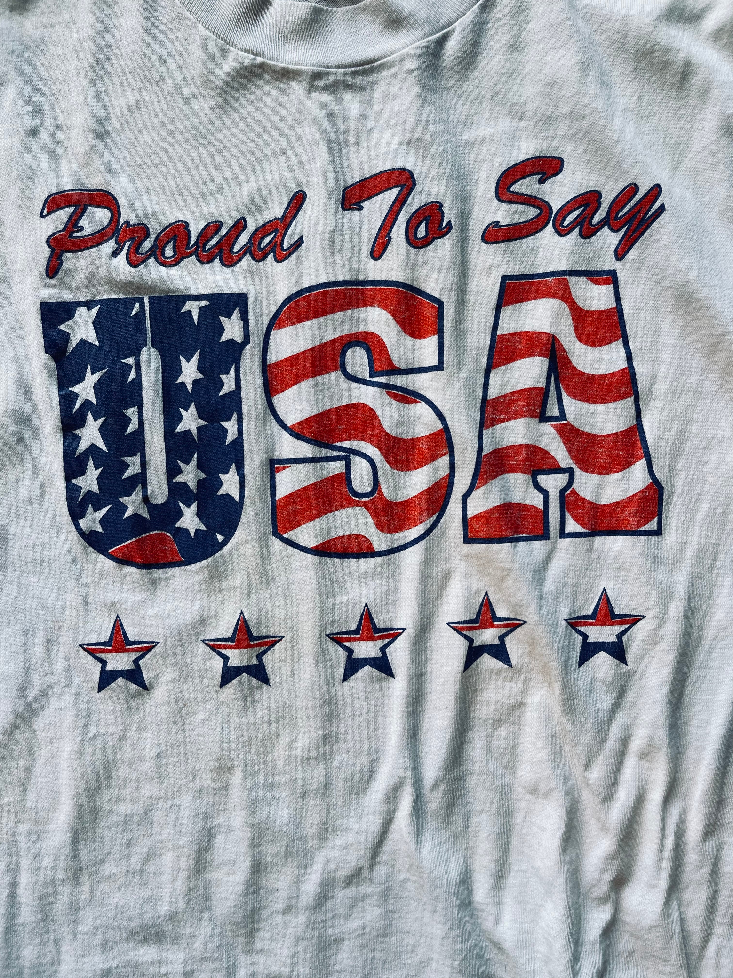 Vintage Screen Stars “Proud To Say USA” | Large