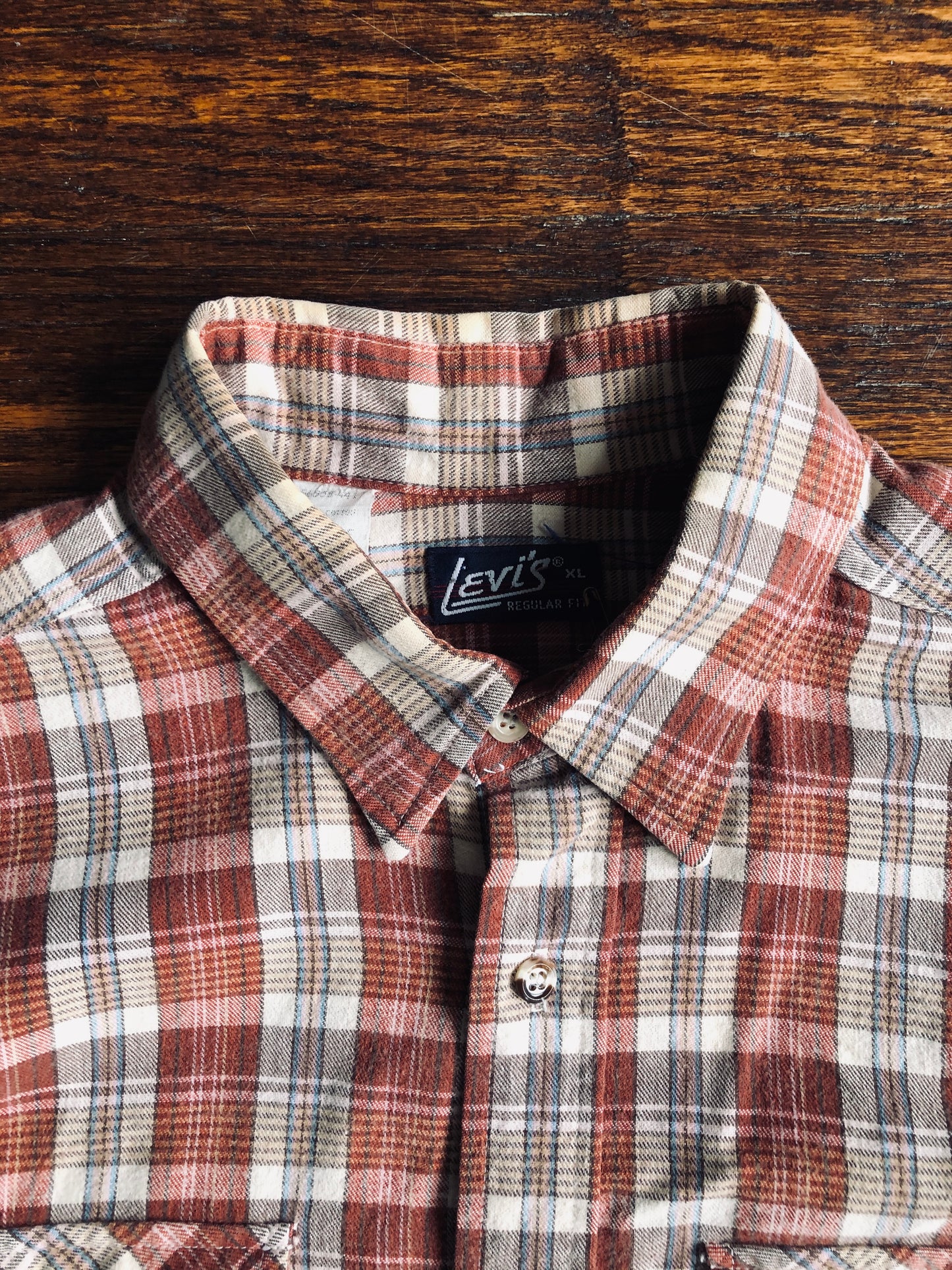 1970’s Levi’s Flannel Shirt | X-Large