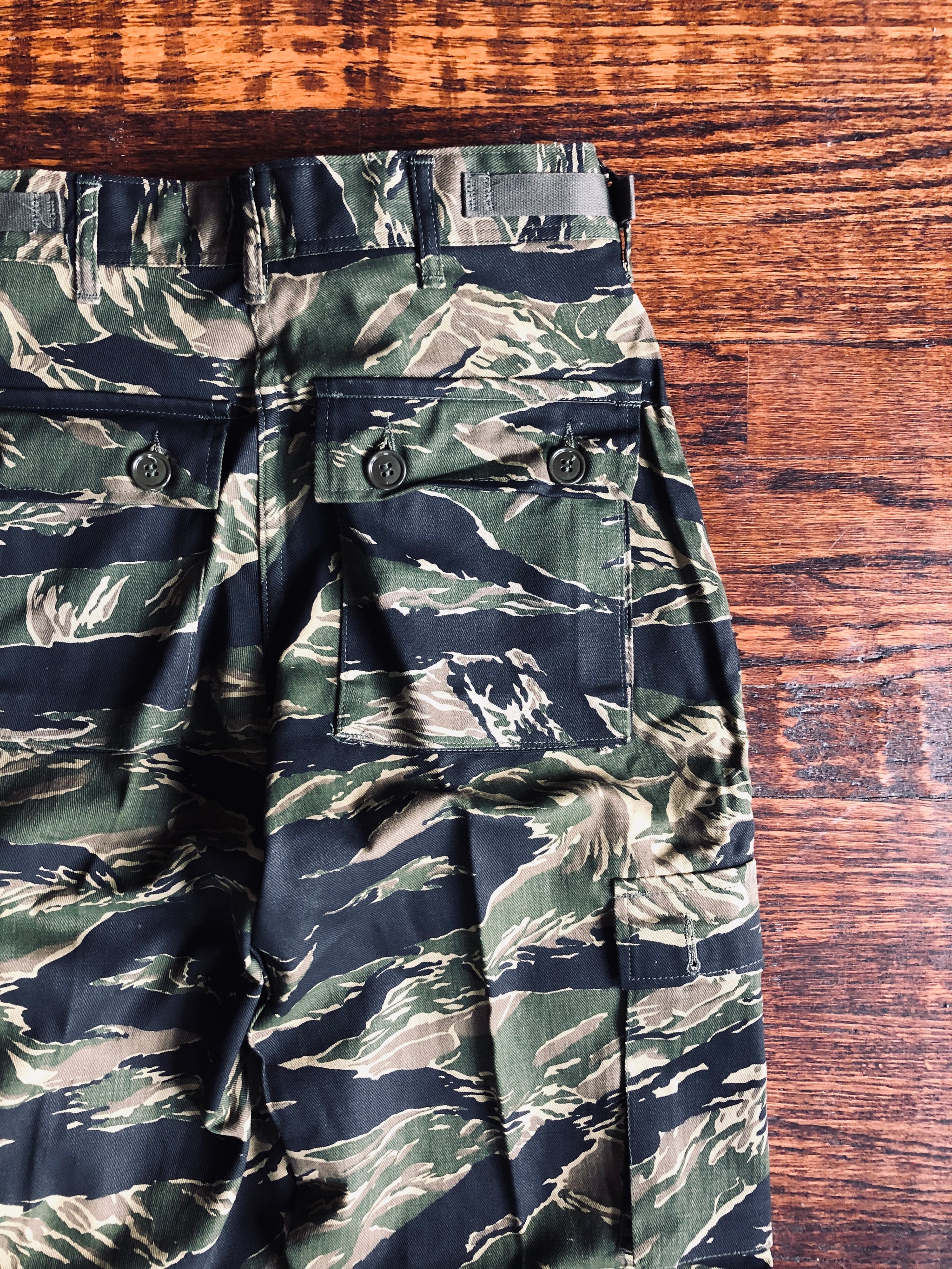 Vietnam Era Tiger Stripe Camouflage Trousers – Nylo Wool