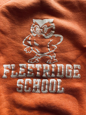 1970s Artex Brand Fleetridge School Sweatshirt | Kids 14