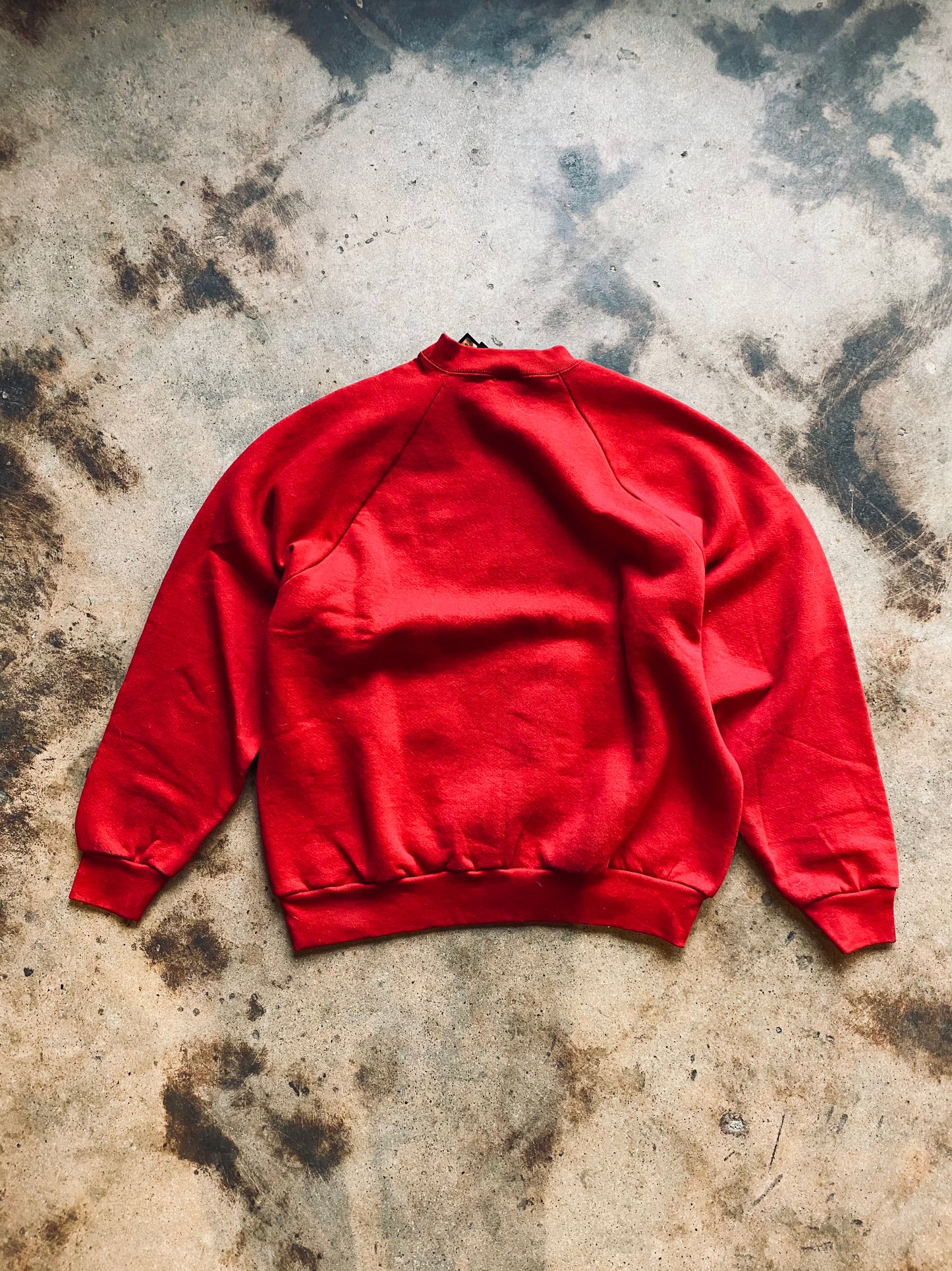 1990s Fruit of The Loom Raglan Sleeve Sweatshirt