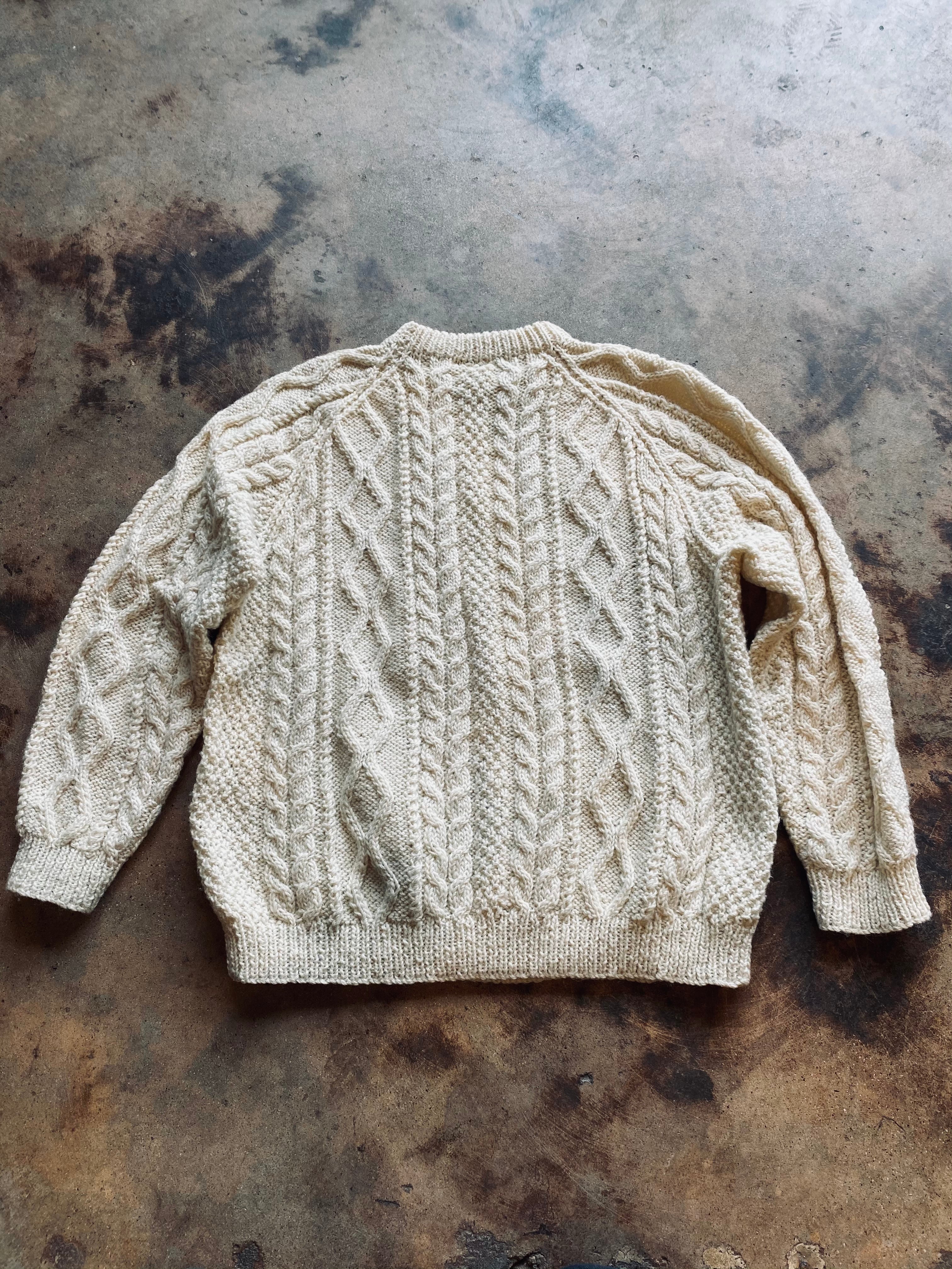 1970s Horndon Cable Knit Sweater