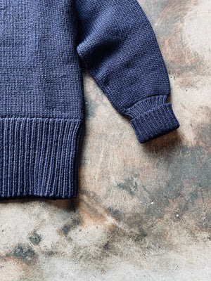 1930’s Heavy Knit Football Jersey | Medium