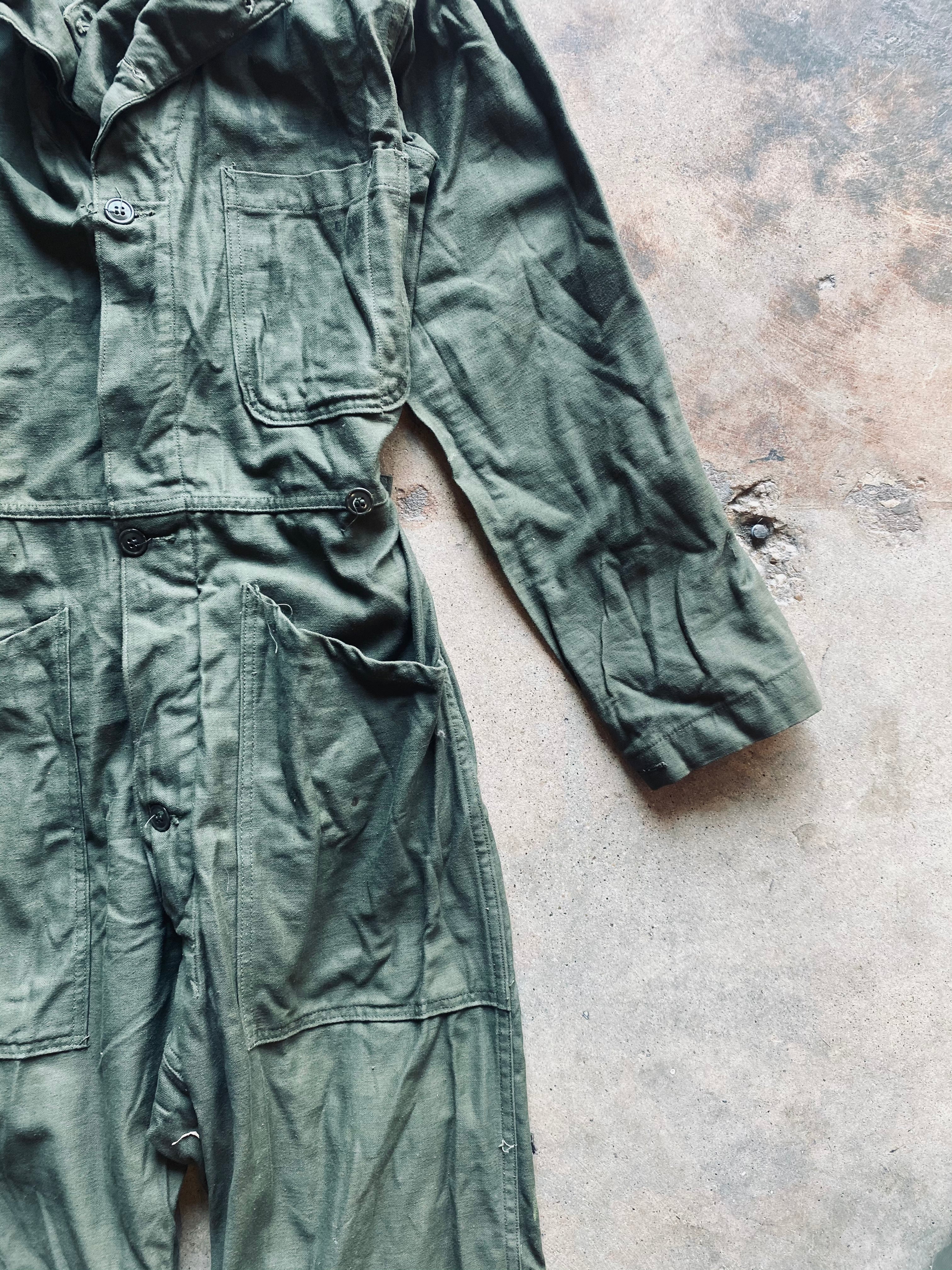 1974 OG-107 US Army Sateen Coveralls