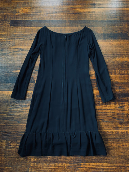 1960’s Jerry Silverman Shift Dress | Large