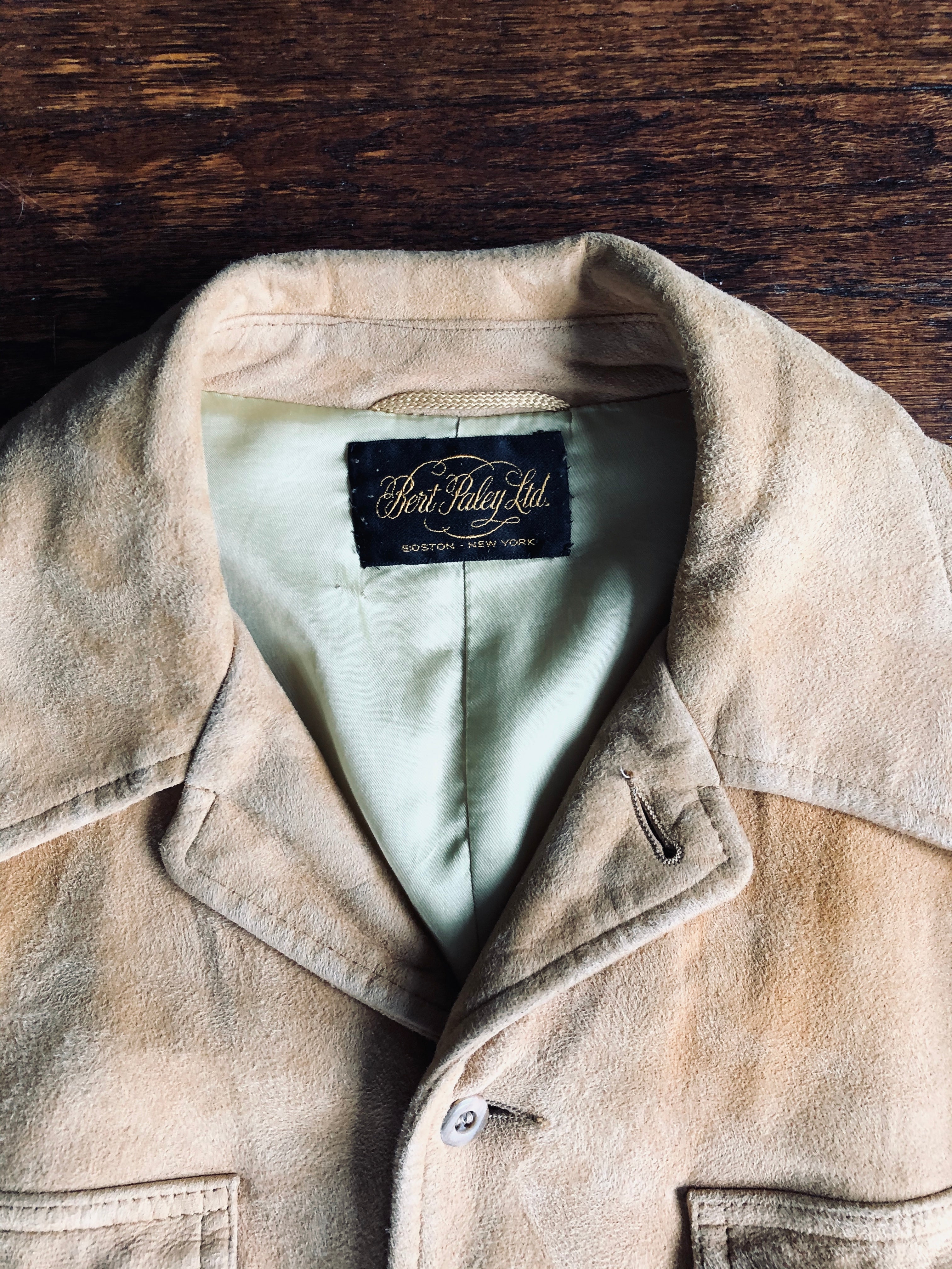 1970’s Bert Paley Ltd. Suede Shirt