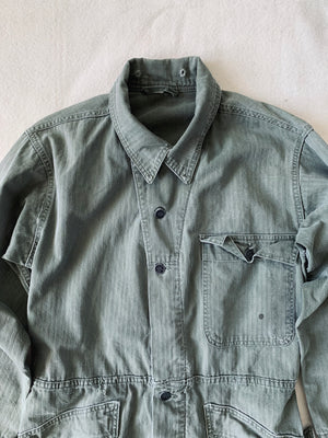 WWII USMC HBT Coverall