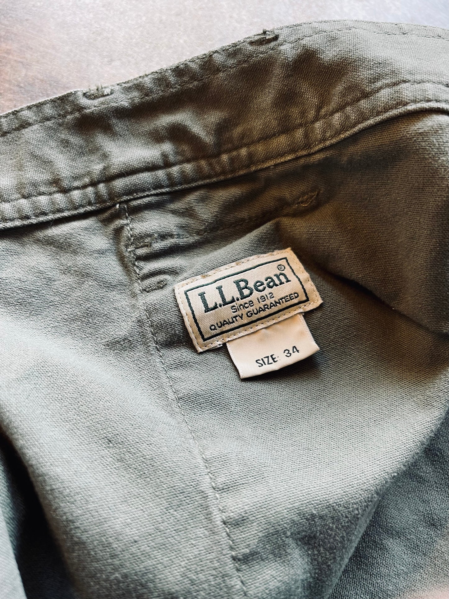 Vintage L.L. Bean Surplus Pocket Shorts | 34