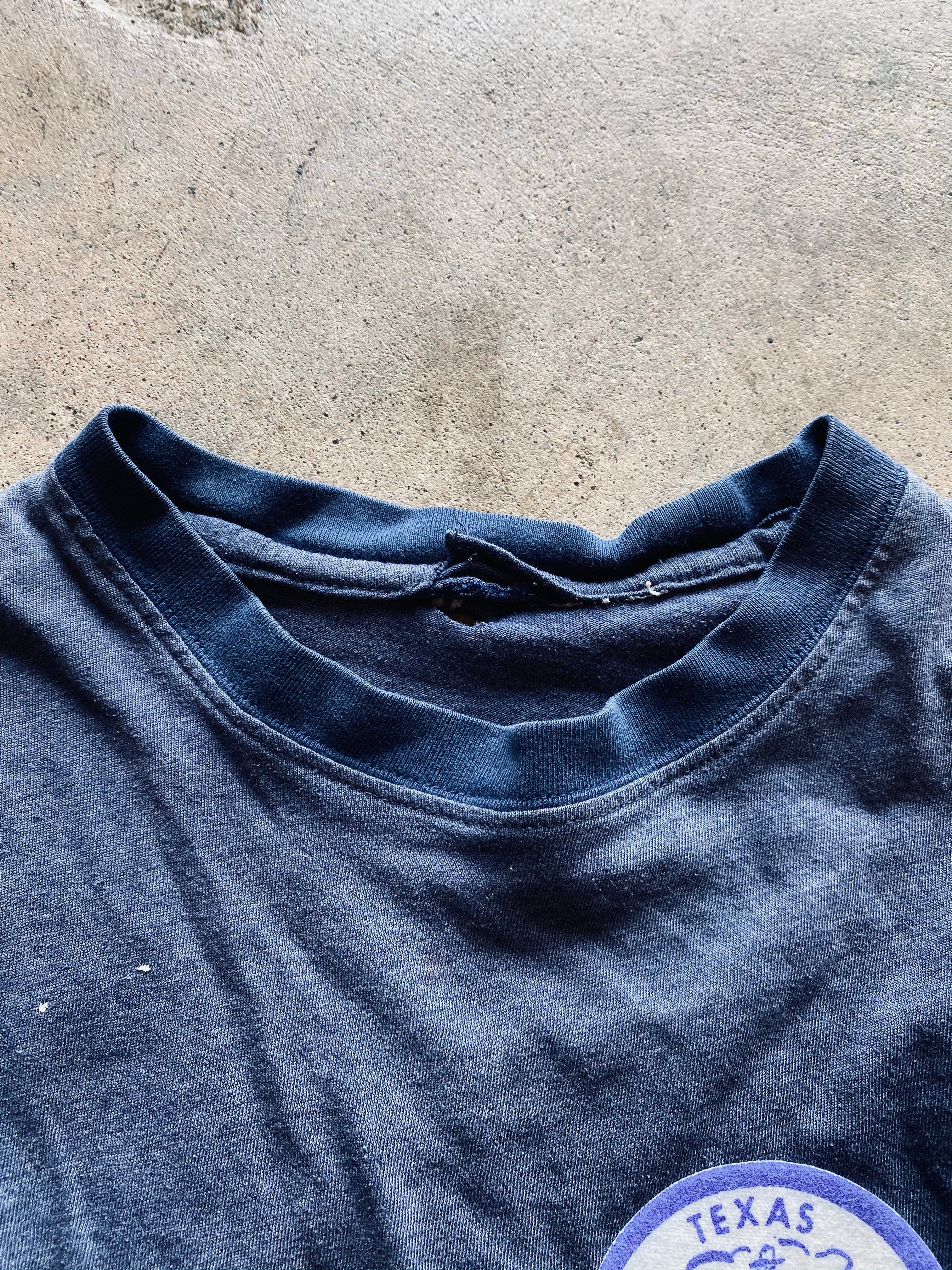 1980s Heathered Navy Tee