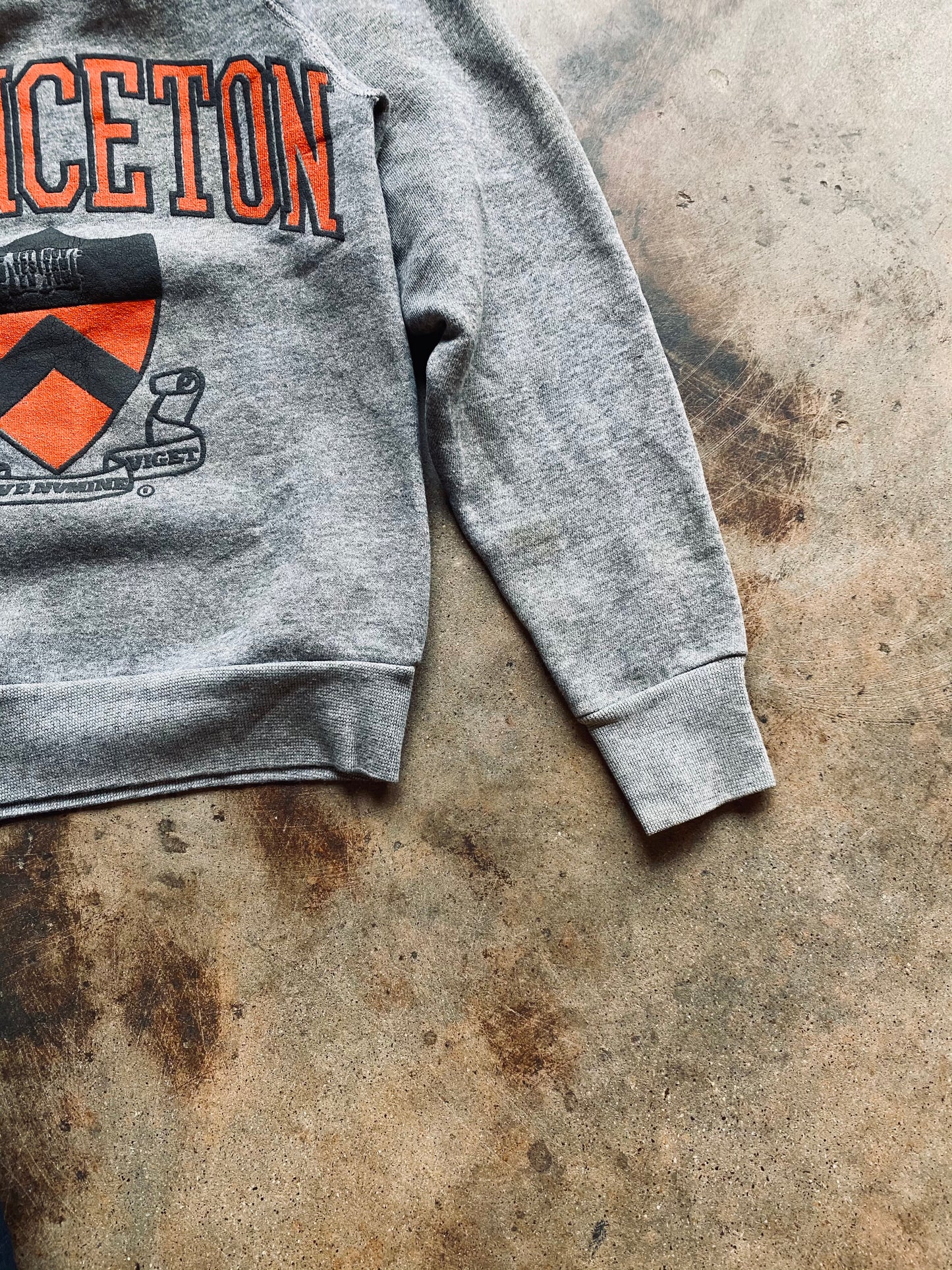 1980s Discus Raglan Sleeve “Princeton” Sweatshirt | Small