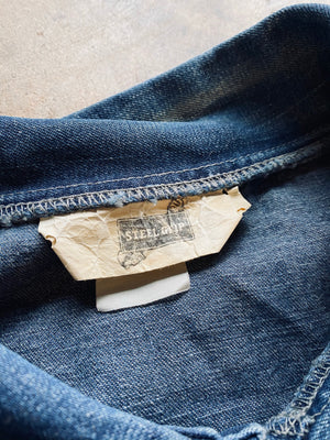 Vintage Steel Grip Denim Chore Coat