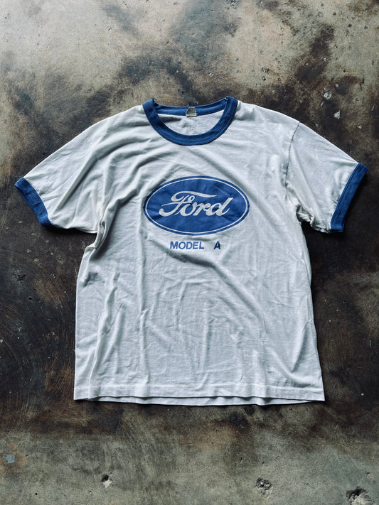 1980’s Screen Stars “Ford Model A” Ringer Tee