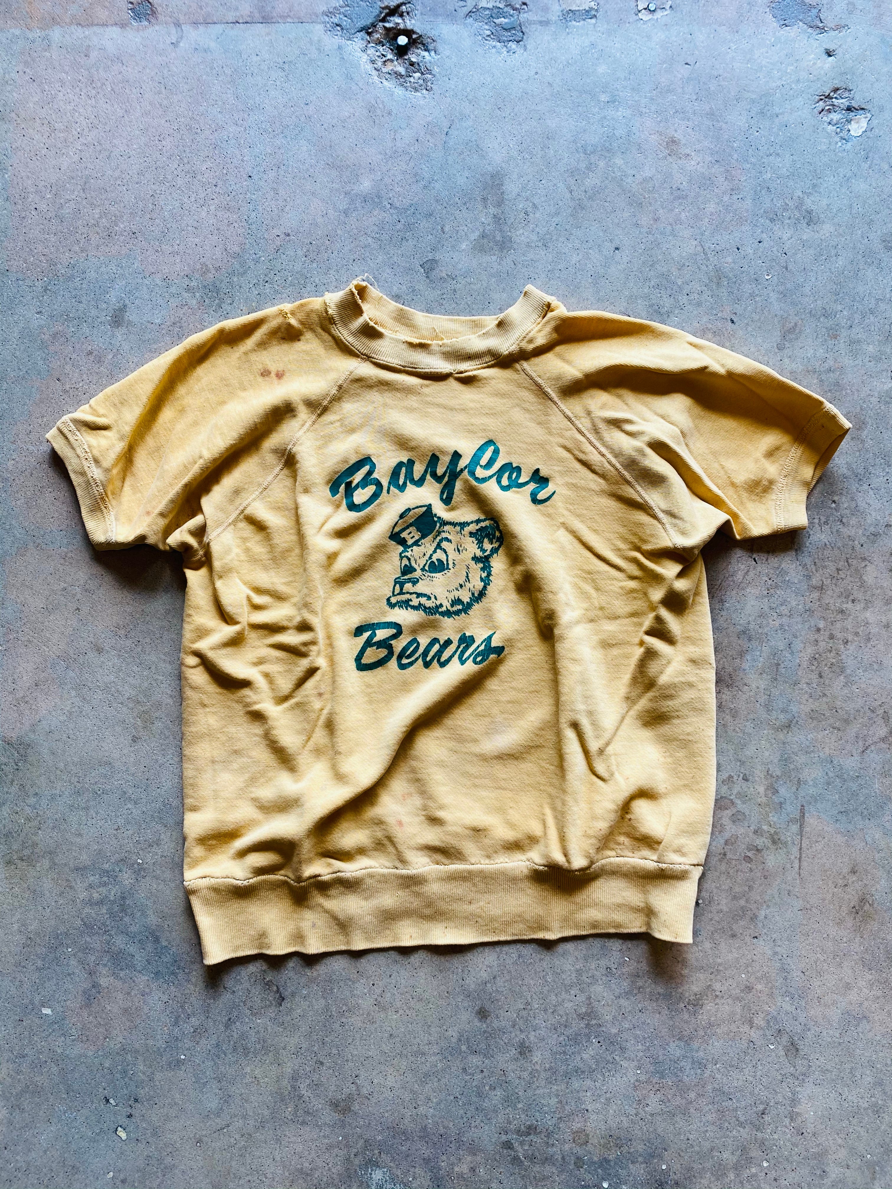 50s/60s Baylor University S/S Sweatshirt