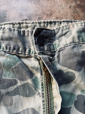 1950’s Frog Camo 13-Star Button Field Trouser | 36R