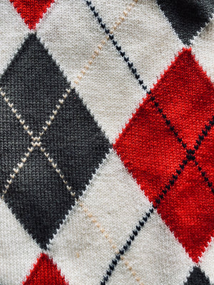 1970s Neiman Marcus Argyle Sweater
