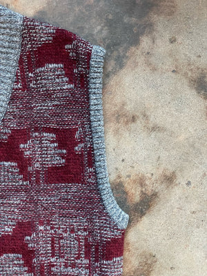 1980’s Angelo Litrico Knit Vest | Medium/Large