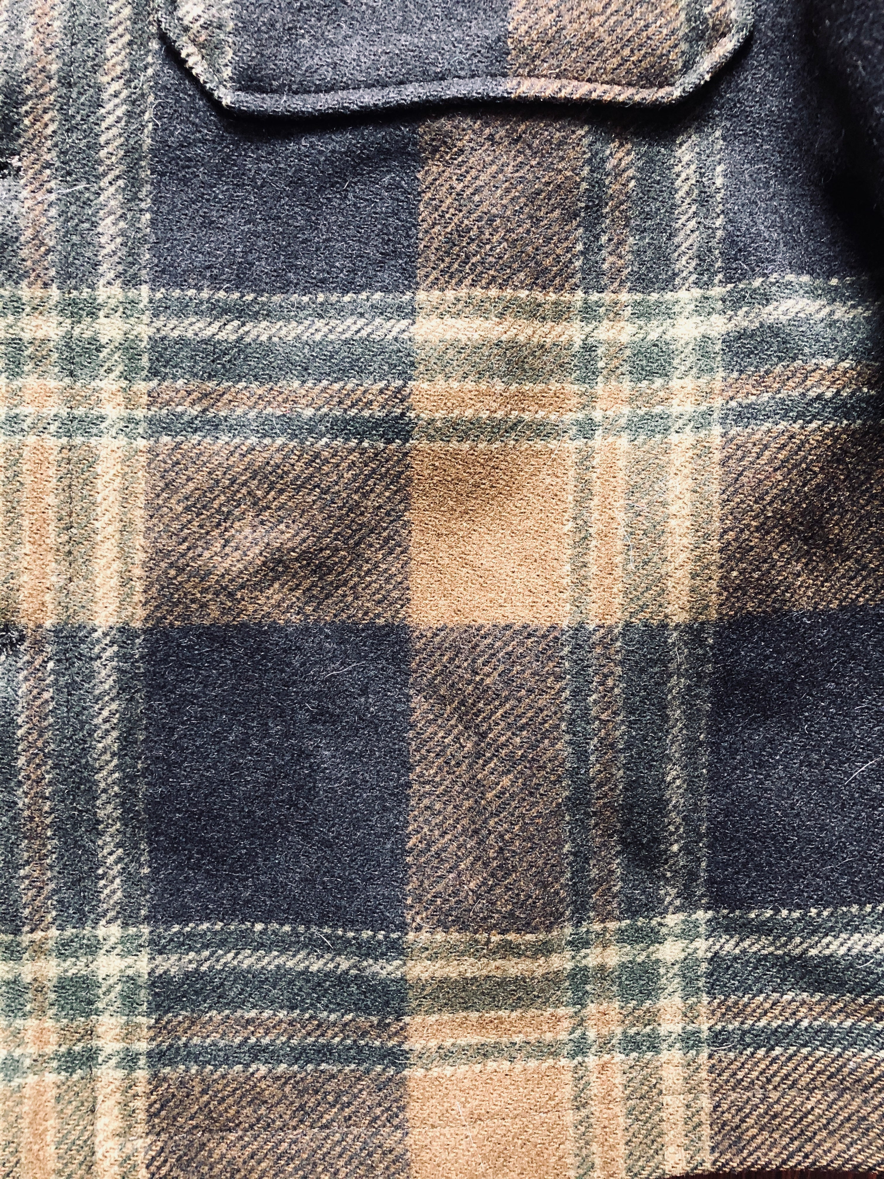 1970’s Pendleton Plaid CPO
