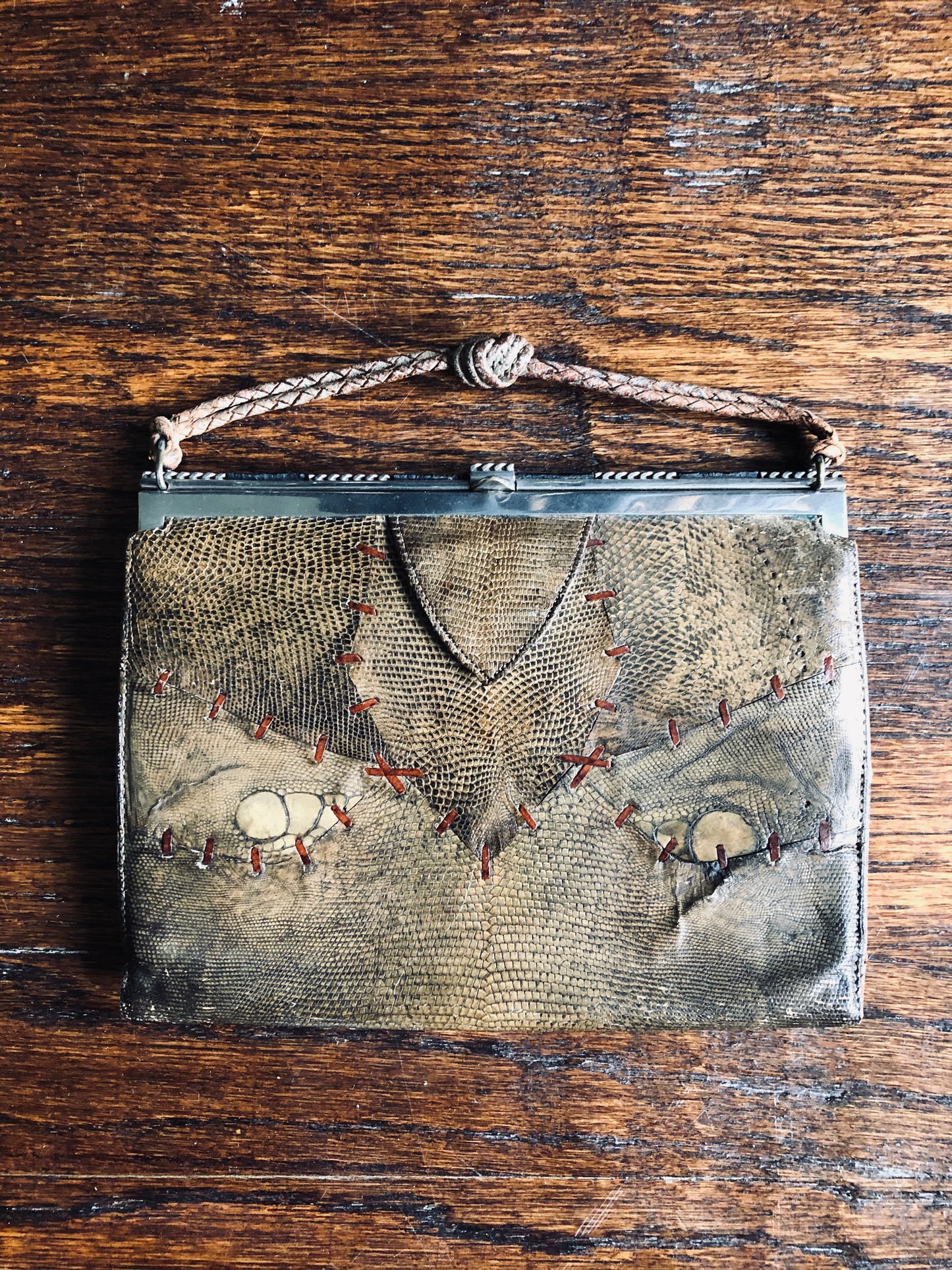 1930’s Lizard Skin Hand Purse