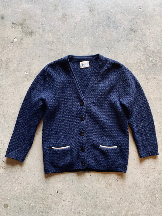 1960s Rosanna Knit Cardigan | Medium