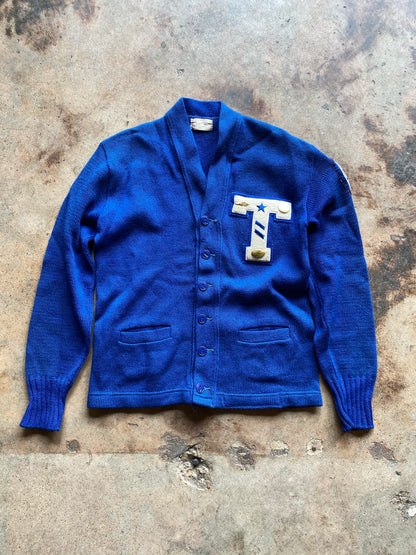 Vintage All Wool Sporting Goods Varsity Cardigan