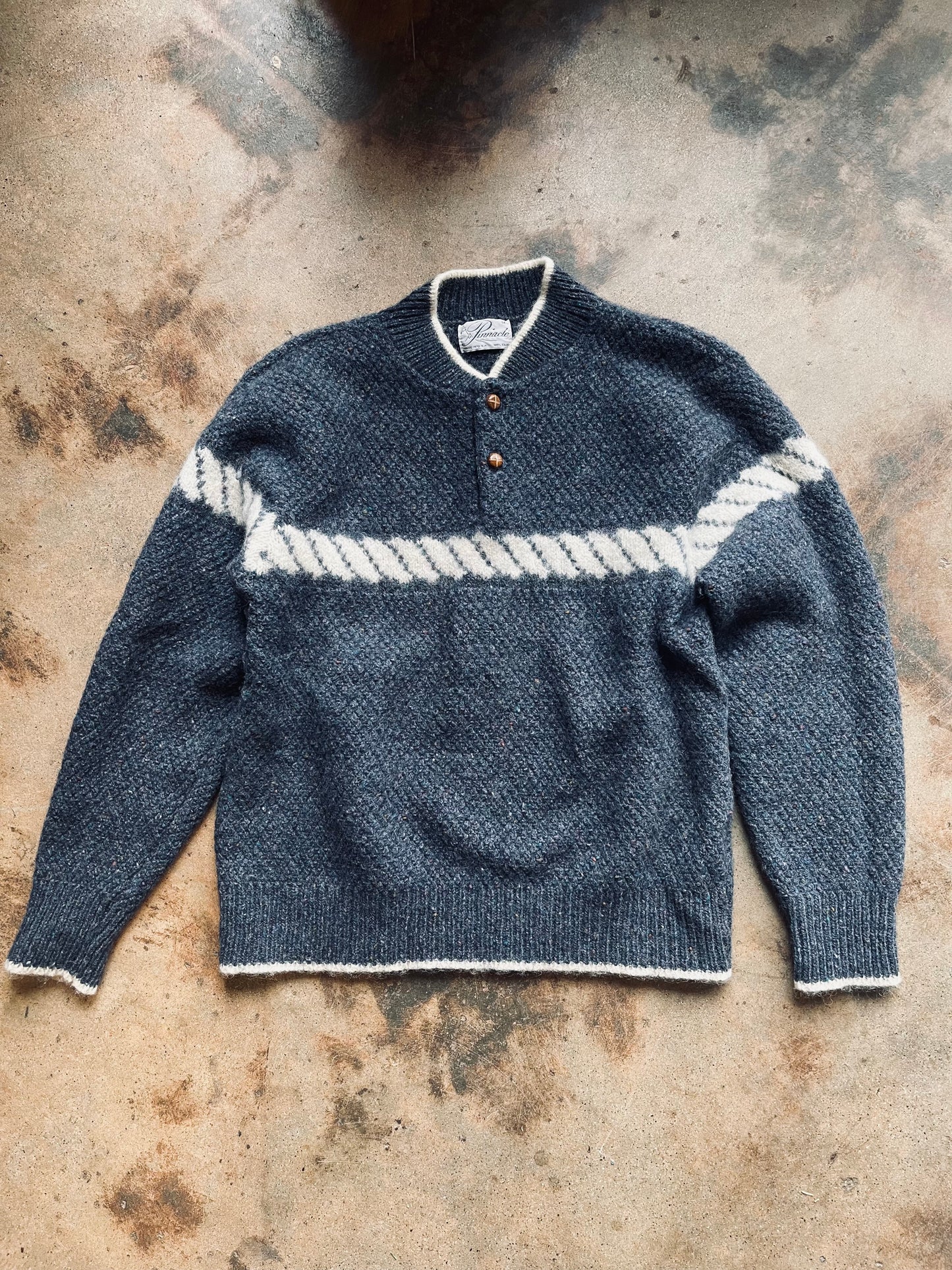 1960’s Pinnacle 2-Button Knit Sweater