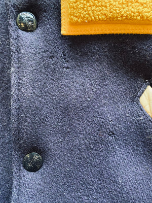 1960s Speedline US Navy Letterman Jacket