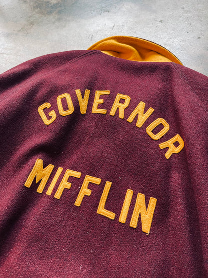 1985 Governor Mifflin Letterman Jacket | Large