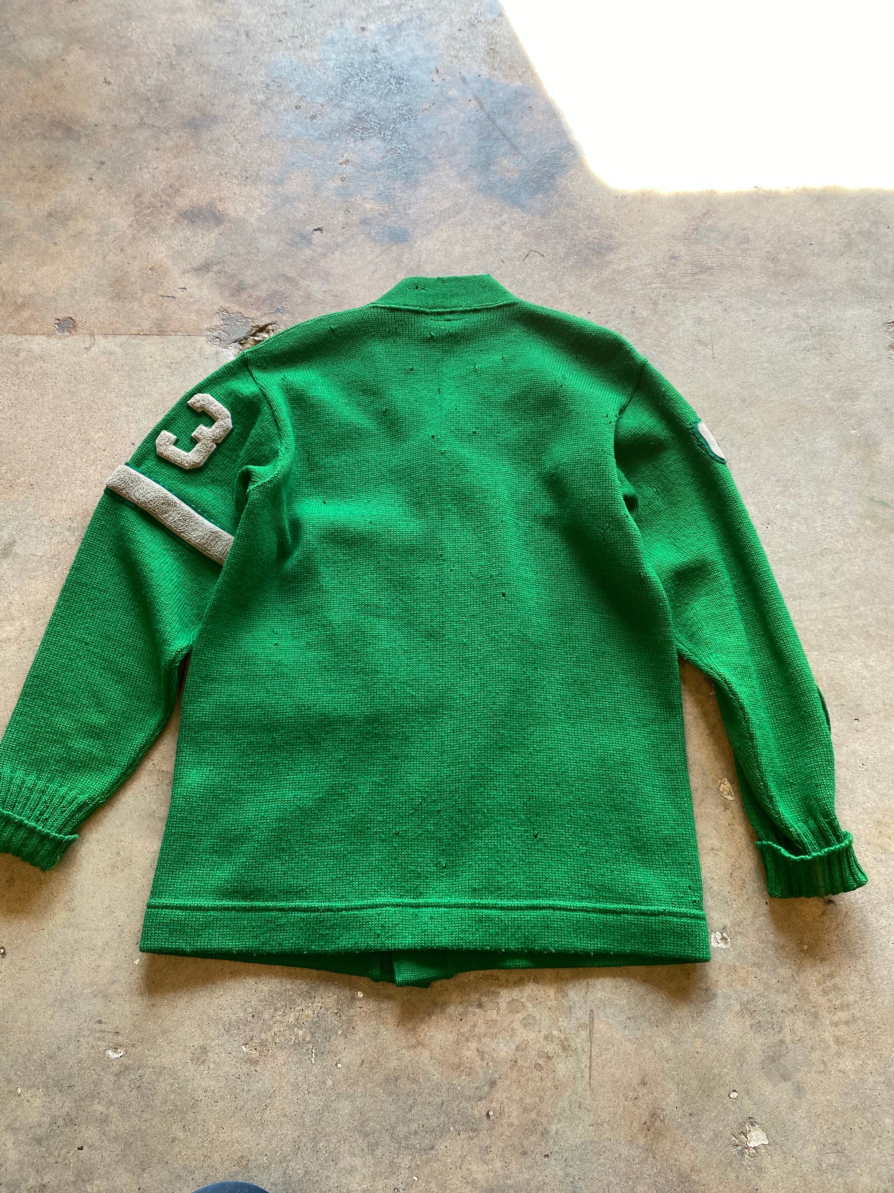 1950s W.M. Ellinger Sporting Goods Letterman Cardigan