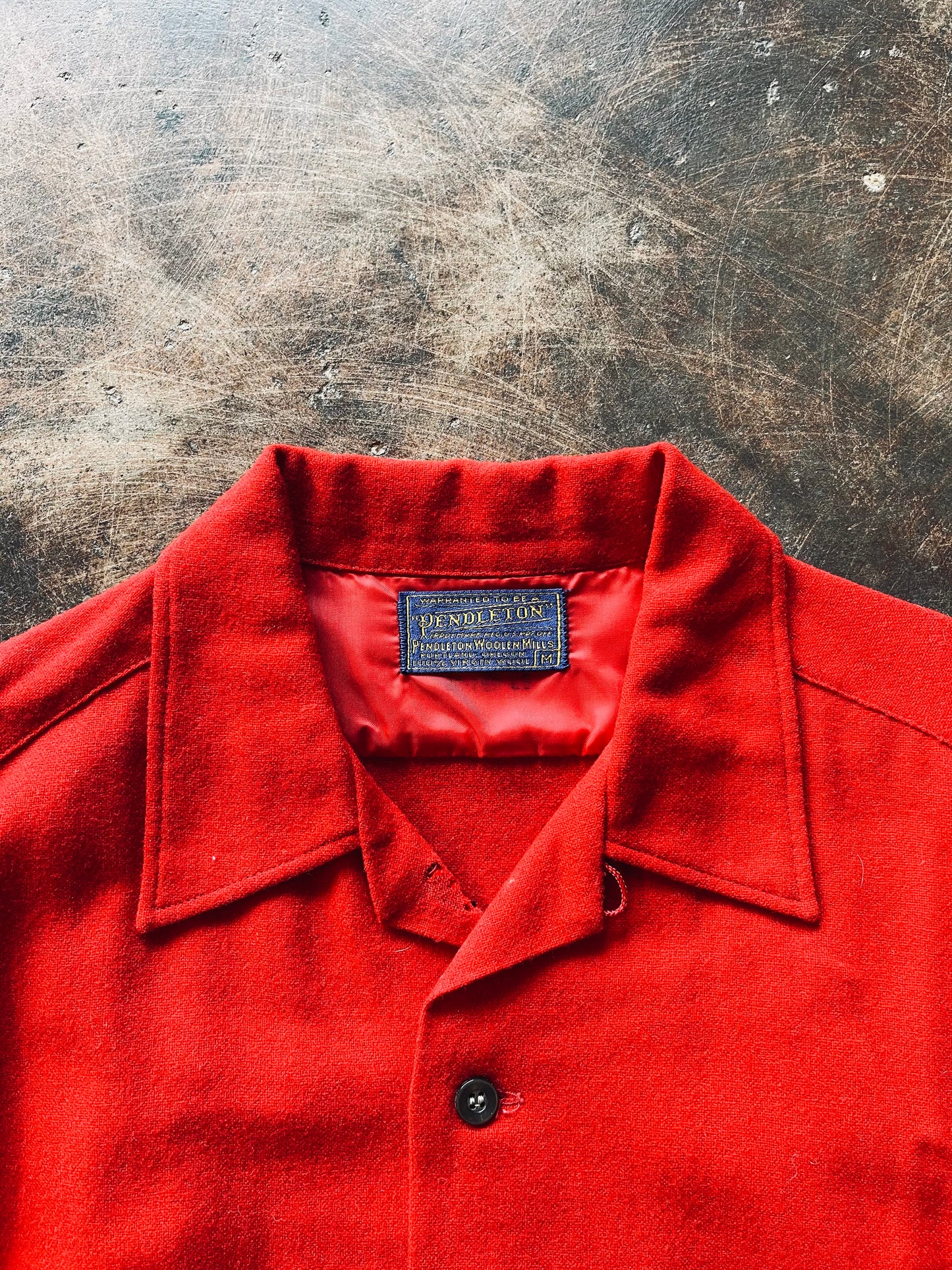 1960’s Pendleton Loop Collar Shirt | Medium