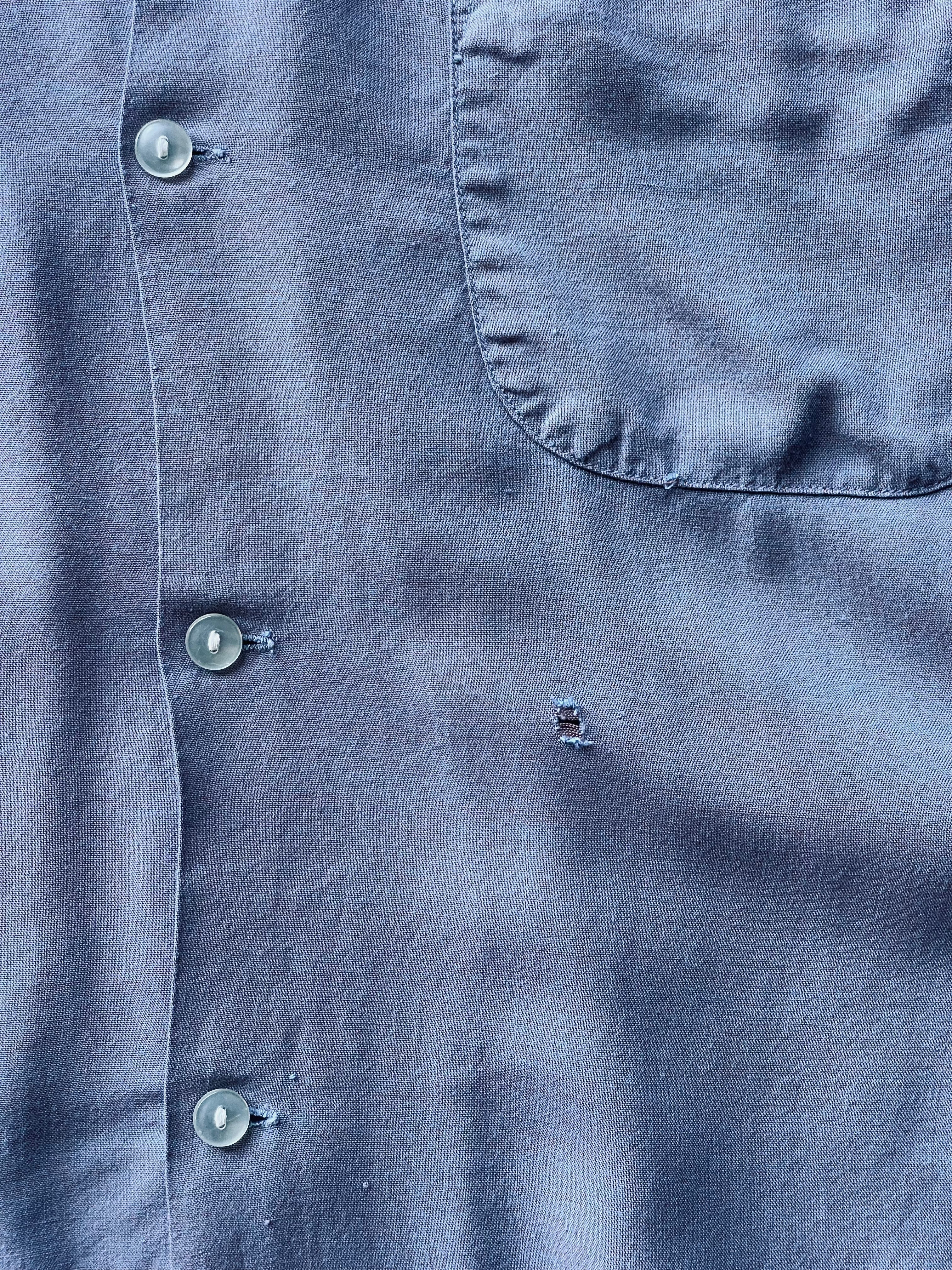 1950’s Pilgrim Loop Collar Long Sleeve Shirt