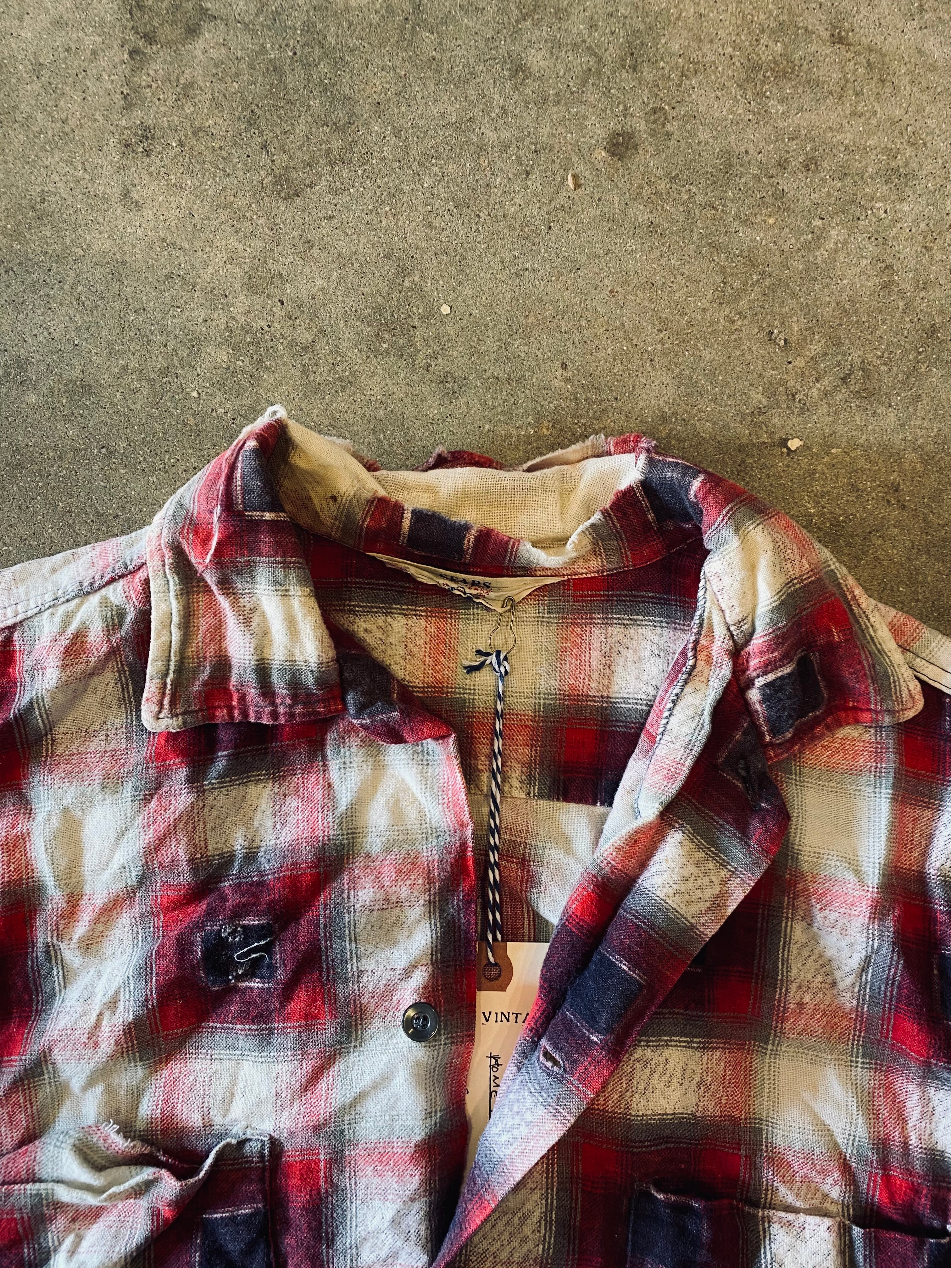 1940s-50s Sears Flannel Shirt – Nylo Wool