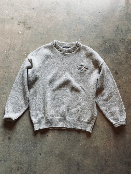 1990s CJ Cotton Co. Embroidered Sweater | X-Large