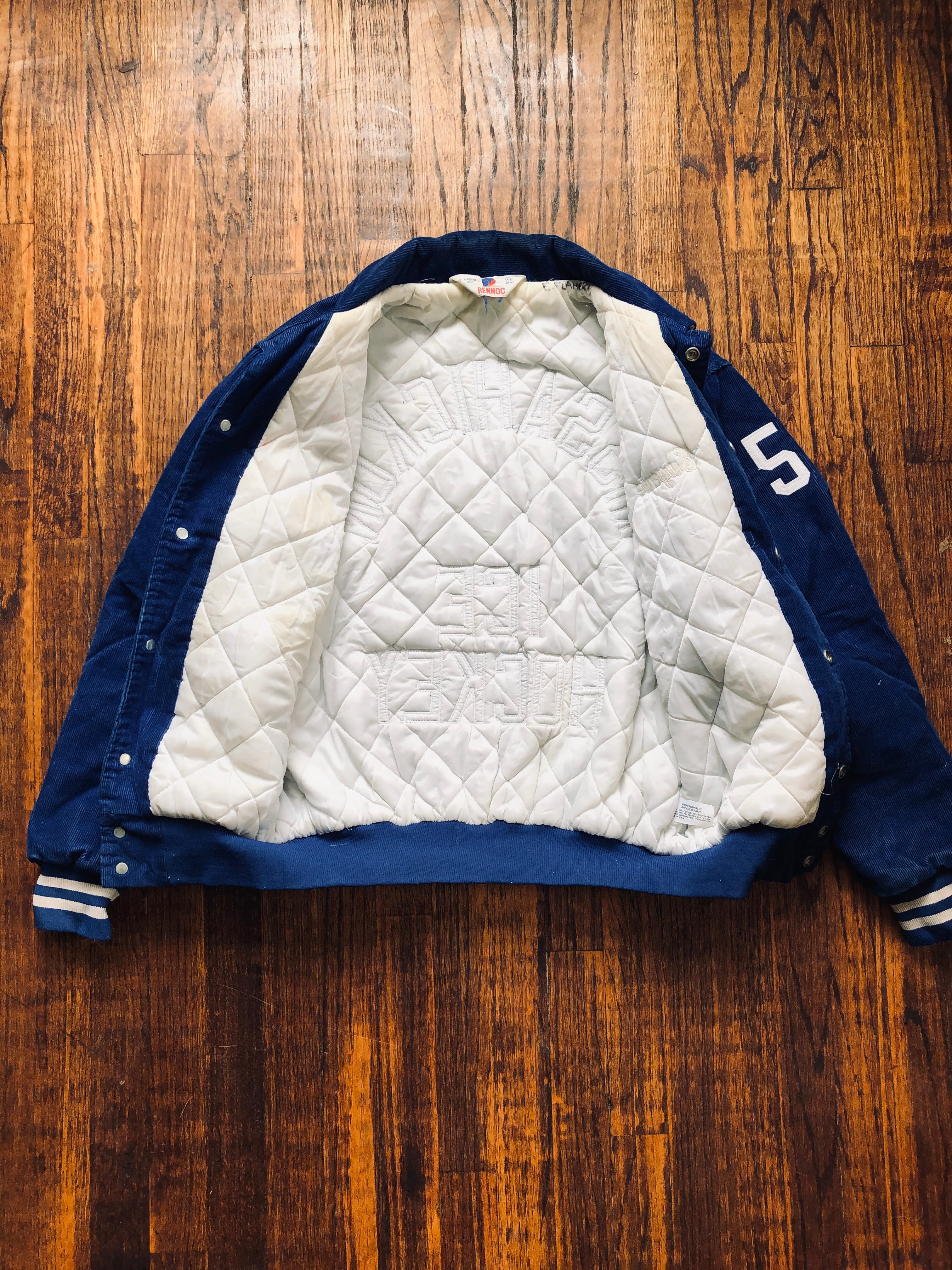 1970’s Ice Hockey Corduroy Jacket