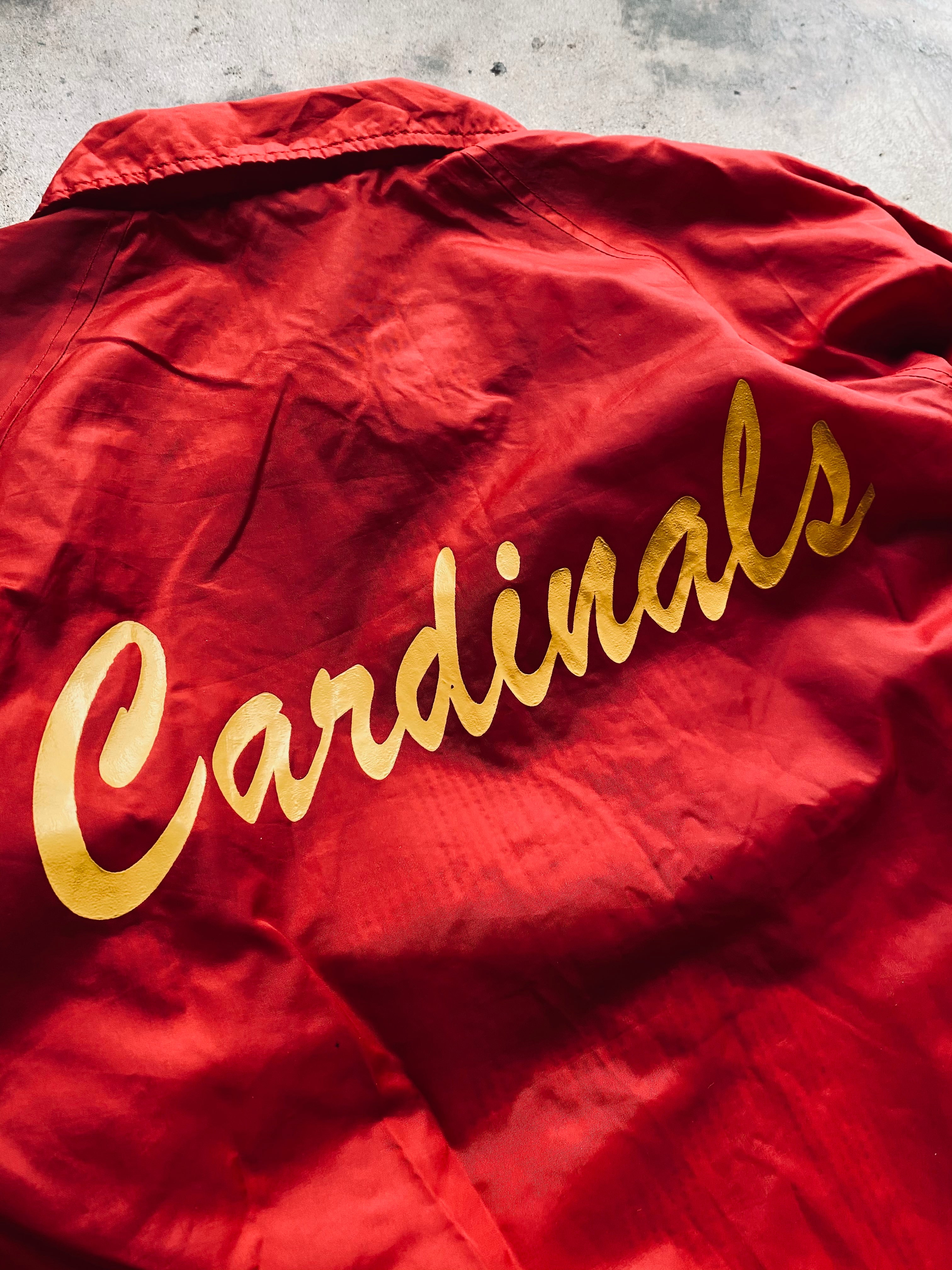 Vintage Champion “Cardinals” Windbreaker | Small
