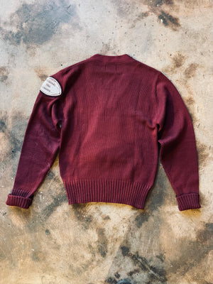 1988 Bristol Varsity V-Neck Sweater