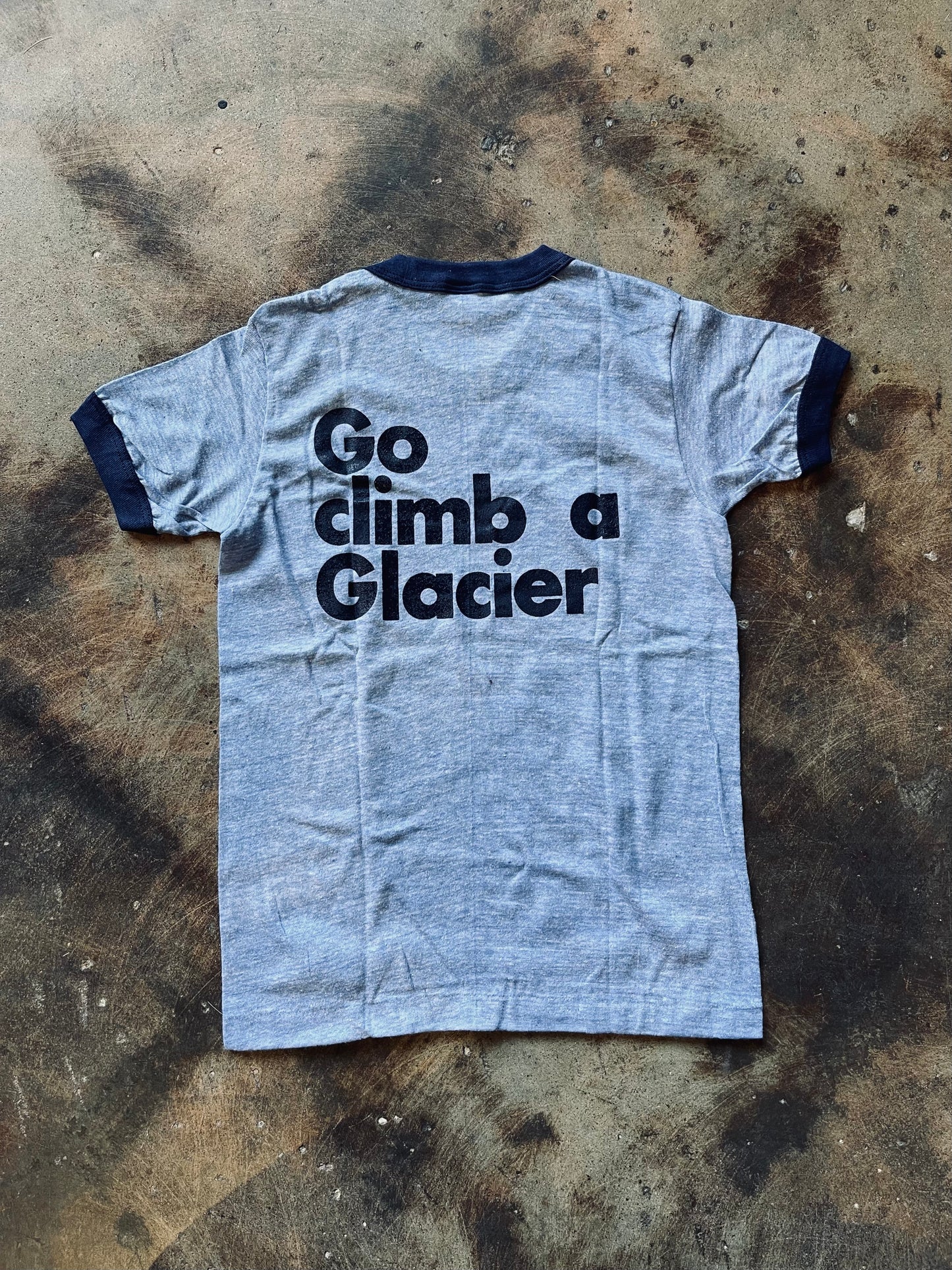 1980’s Hanes Snoopy Glacier NP Ringer Tee | Kids Medium