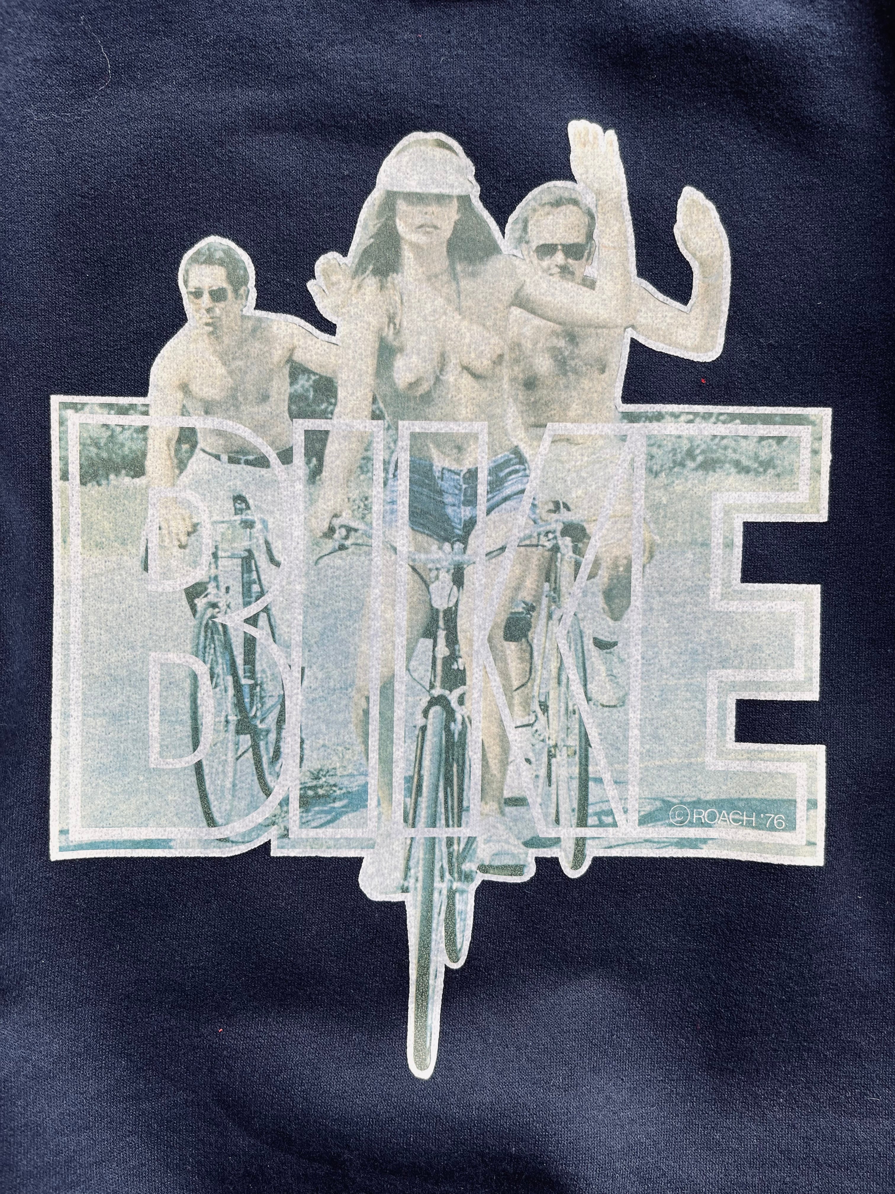 Vintage Topless Cyclist Sweatshirt | Small